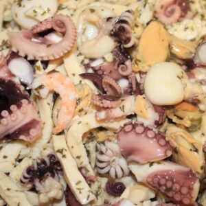Squid and Octopus Salad in Oil (per 250gm)
